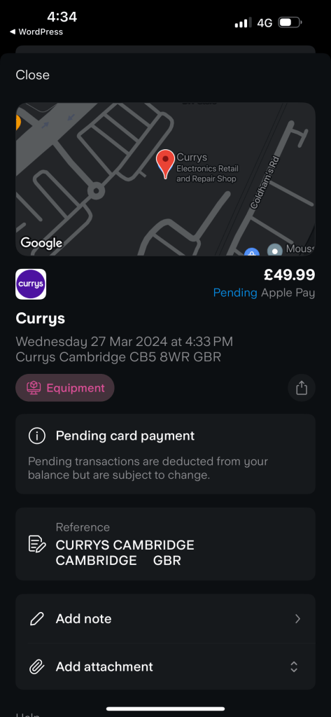 paying manually at 4