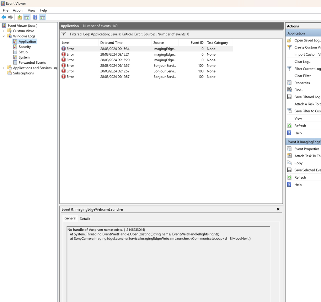 restart errors workstation 1