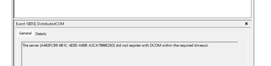 restart errors workstation 10