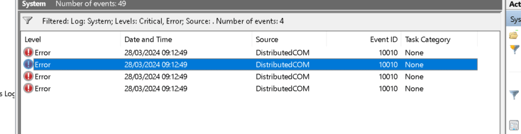 restart errors workstation 9