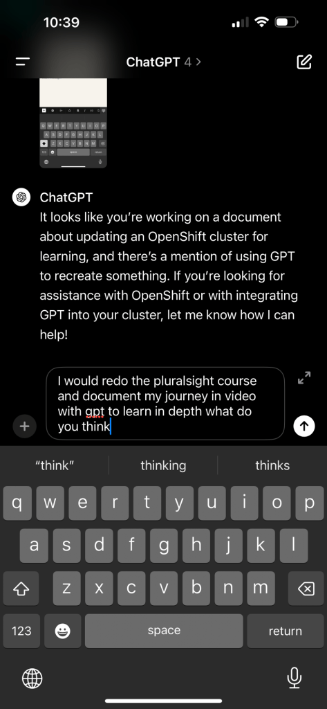 openshift cluster update 2