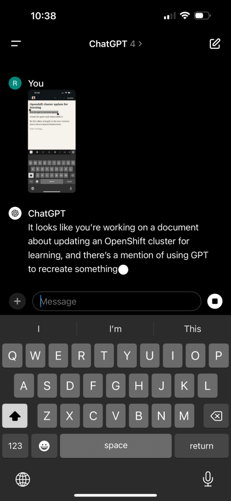 openshift cluster update 3