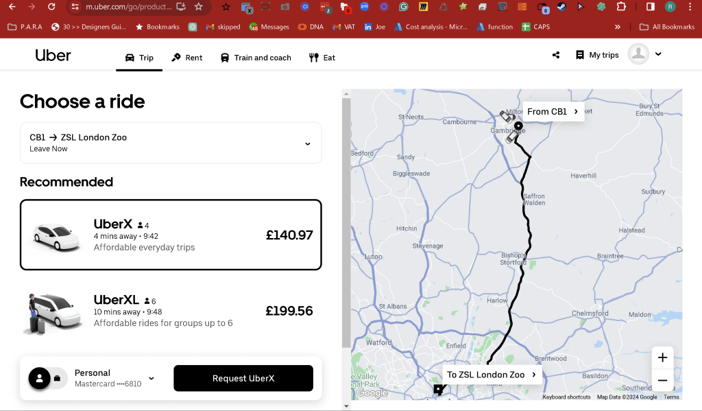 london travel plan 10