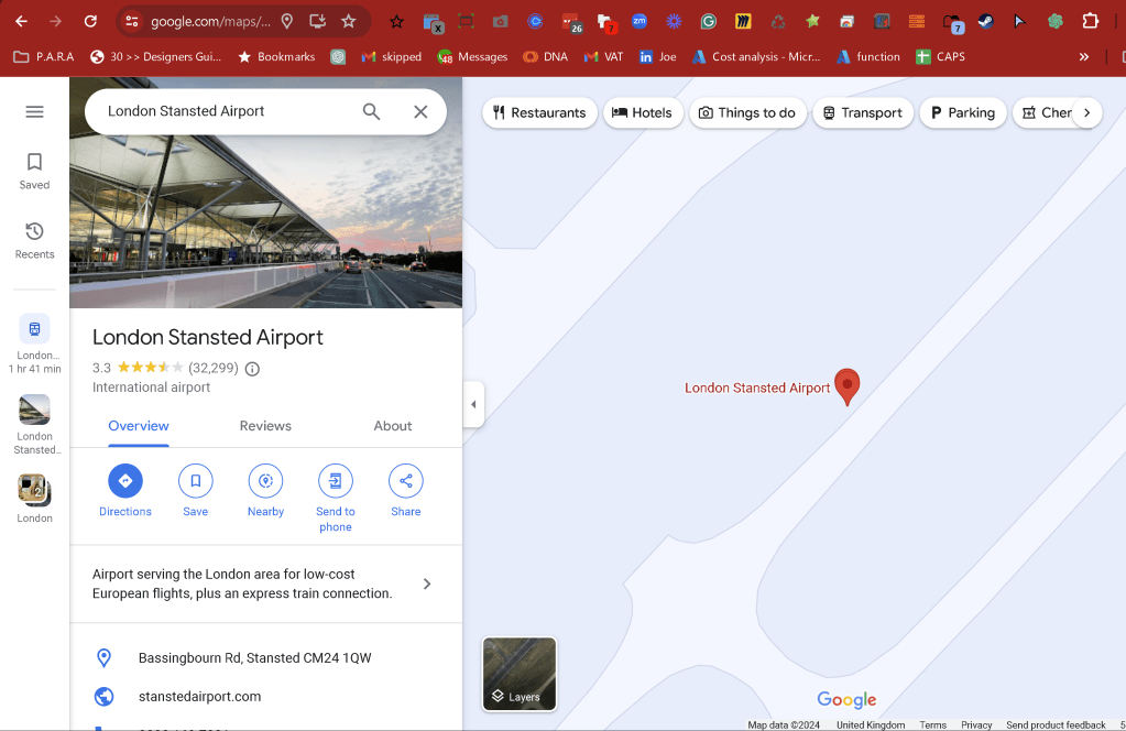london travel plan 11