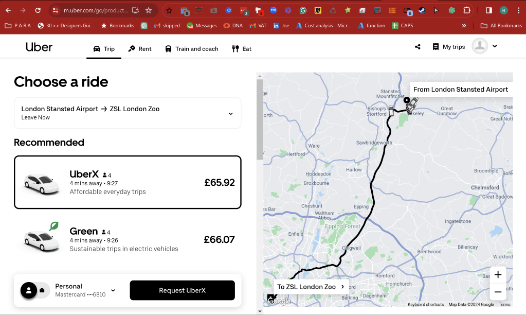 london travel plan 12