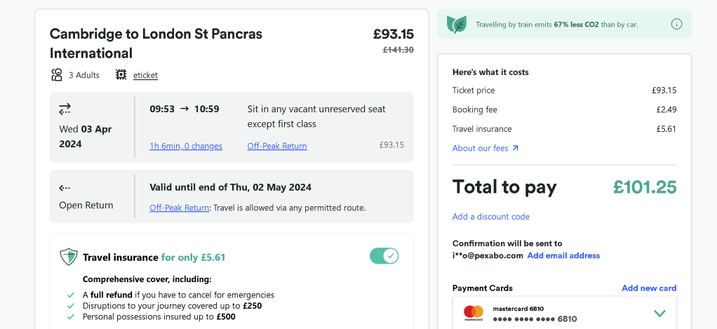 london travel plan 17