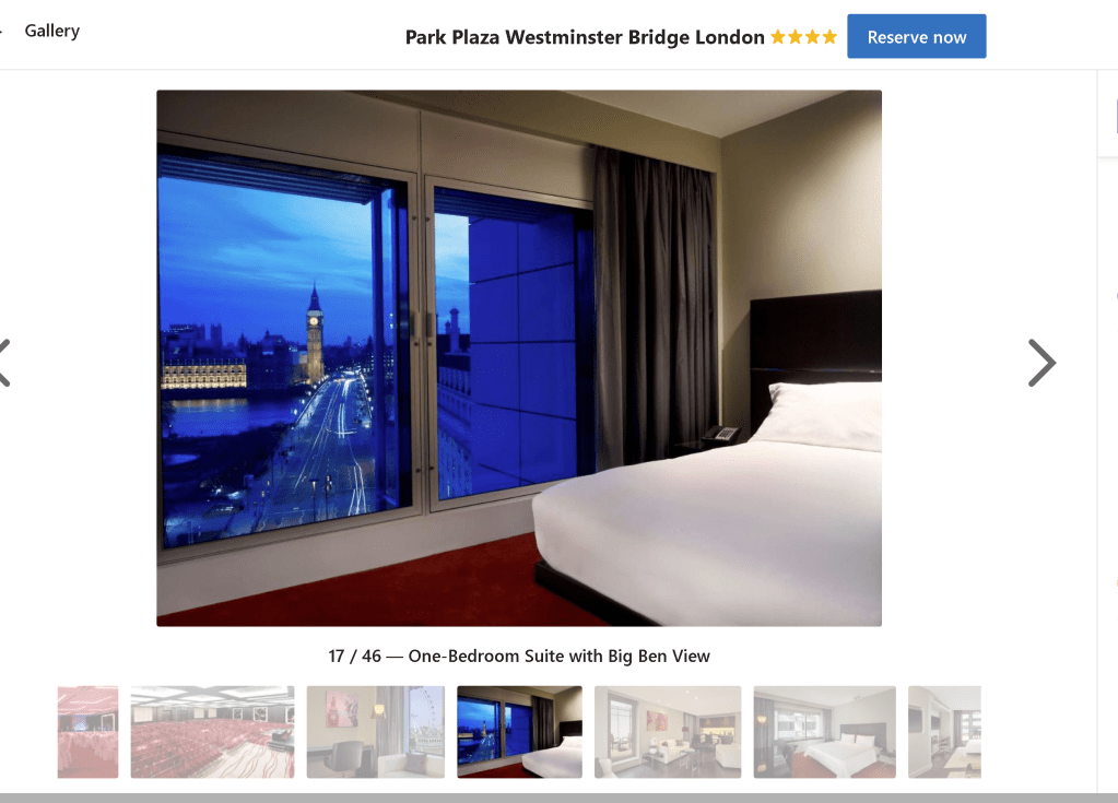 london trips plus 1