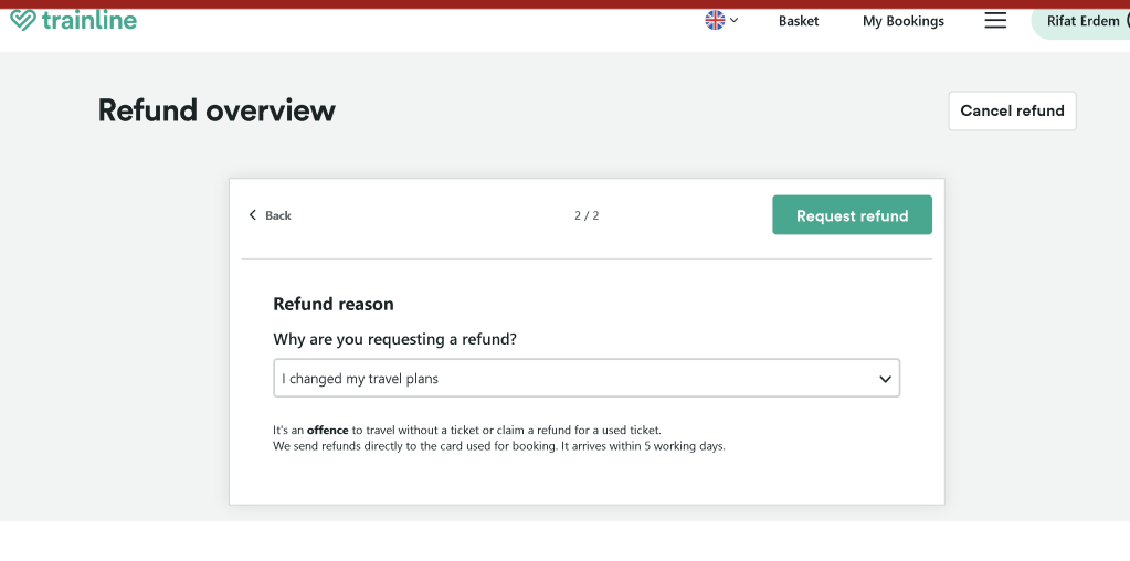 using the refundinsurance 7