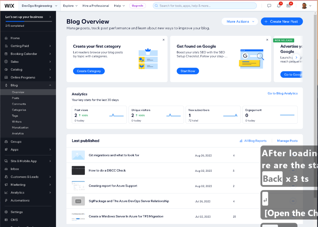 remove blog from 2