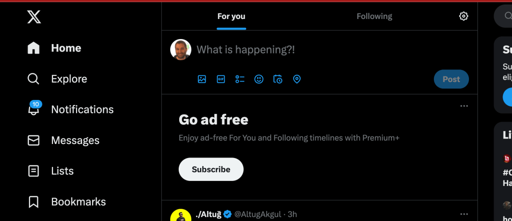 twitter on and 1