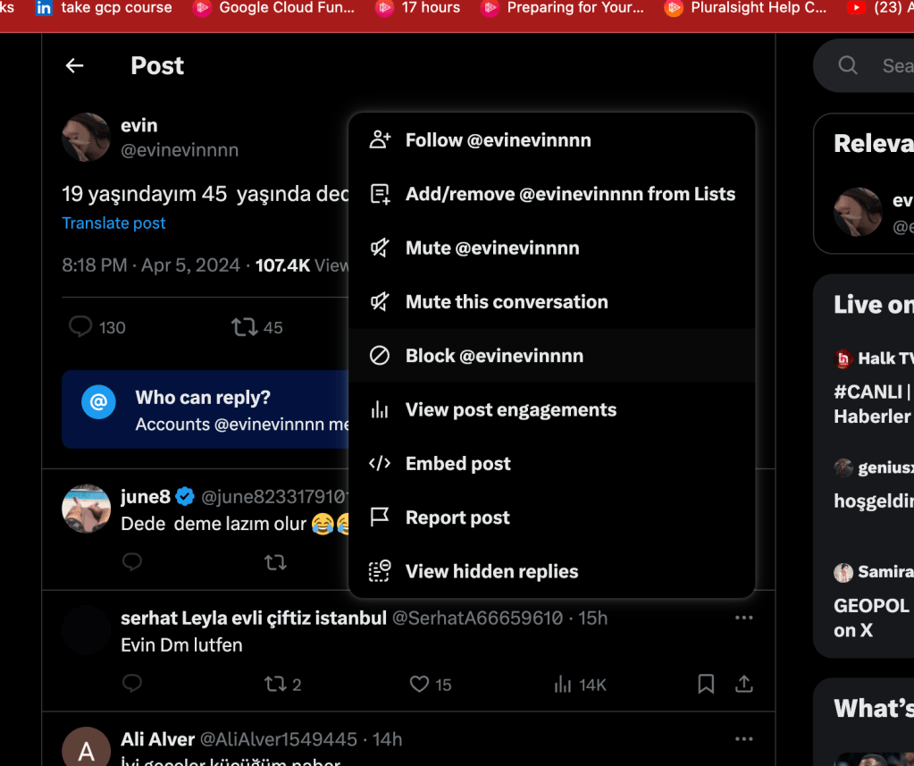 twitter on and 3