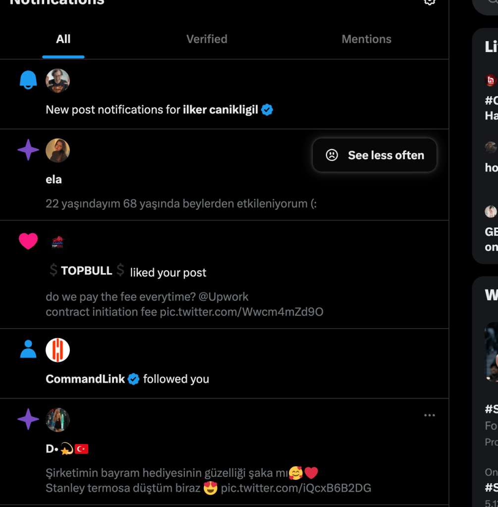 twitter on and 4