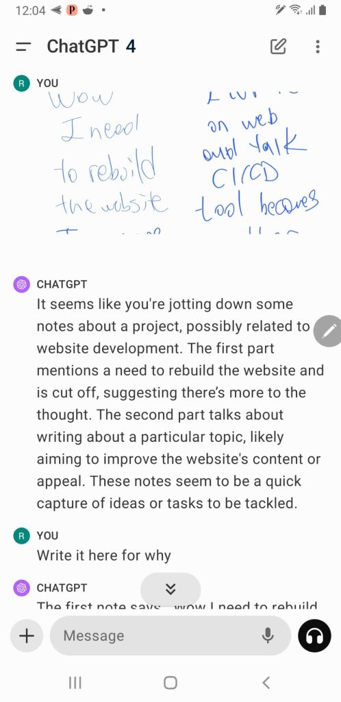 notes with gpt 2