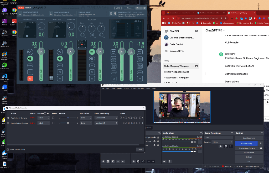 audio setting see 1