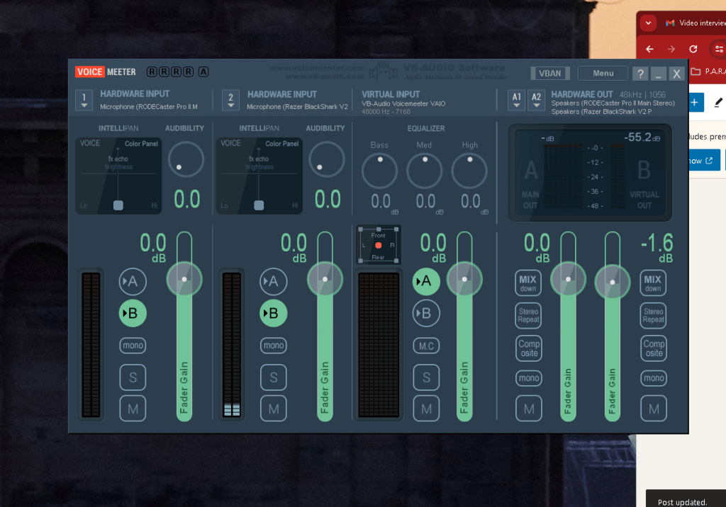 audio setting see 3