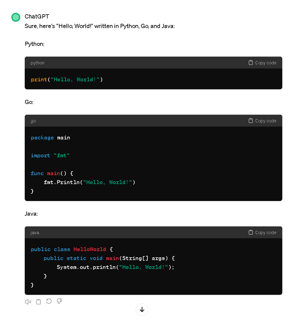 hello world written 1