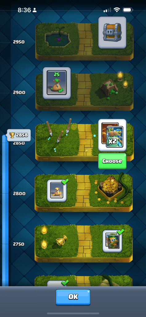 small iterations to 2