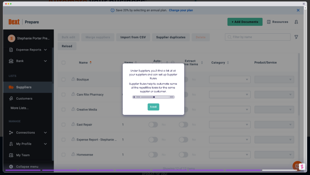 bookkeeping delegation 6