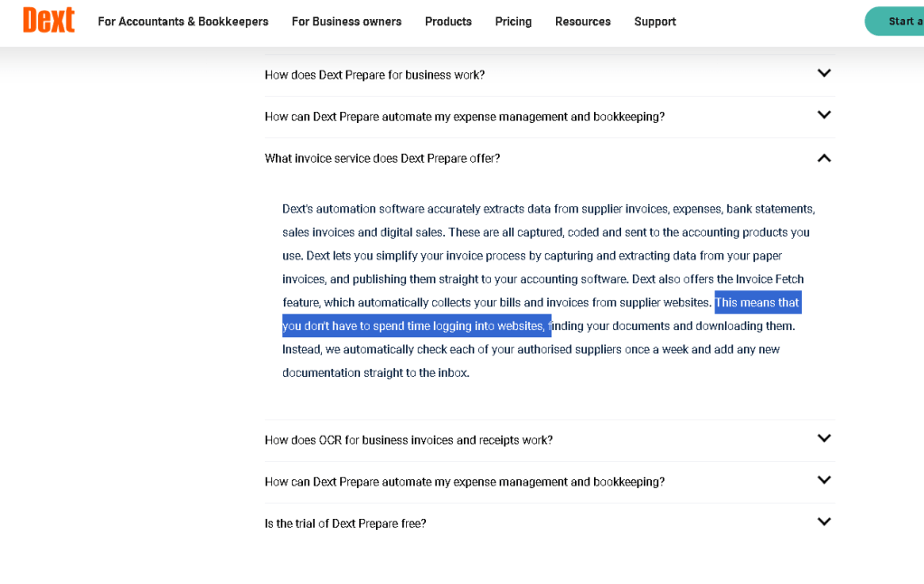 bookkeeping delegation 7