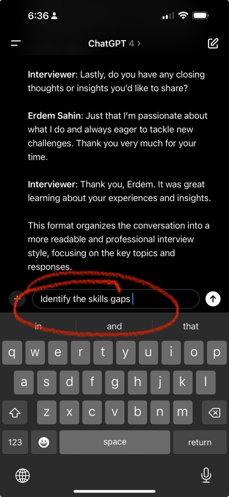 iterate on your 1