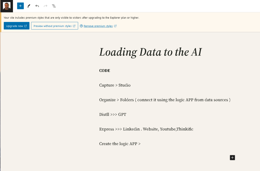 todo in wordpress 5
