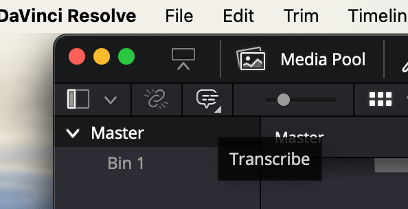 transcript feature of 10