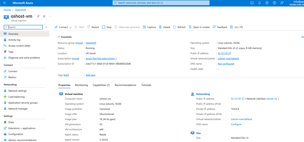 the virtual machine 106