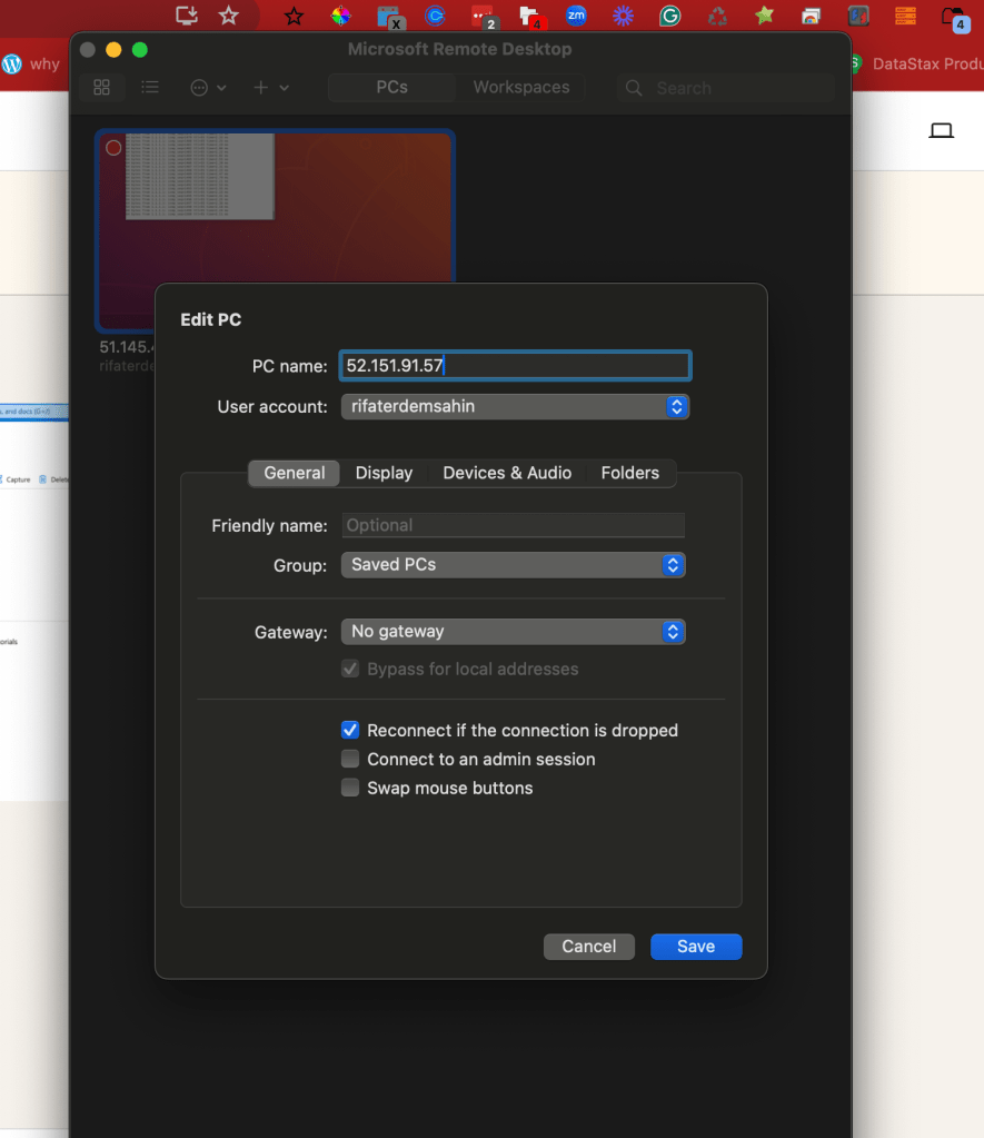 the virtual machine 107