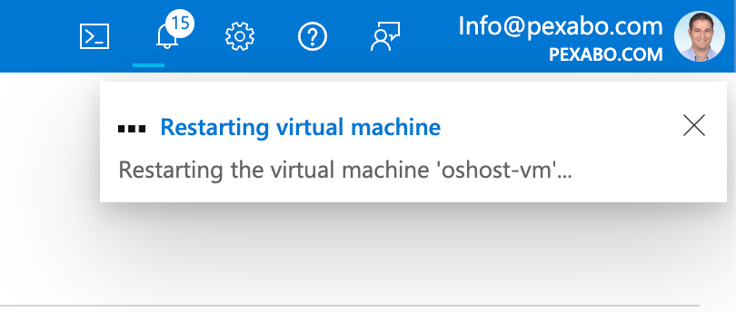 the virtual machine 118