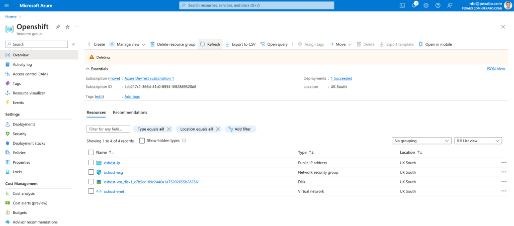 the virtual machine 123