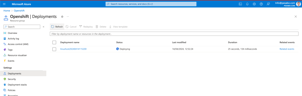 the virtual machine 132