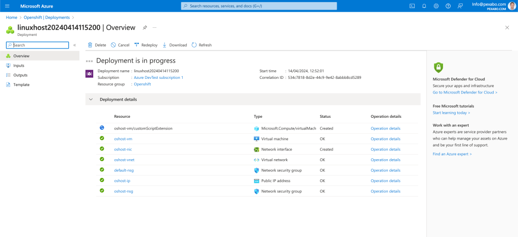 the virtual machine 133