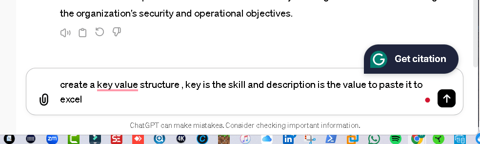 skills matrix update 4
