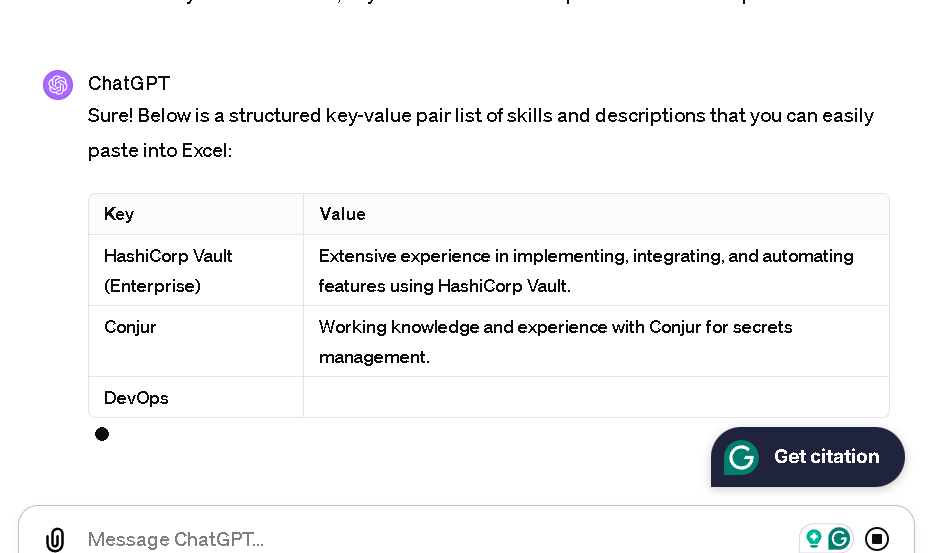 skills matrix update 5