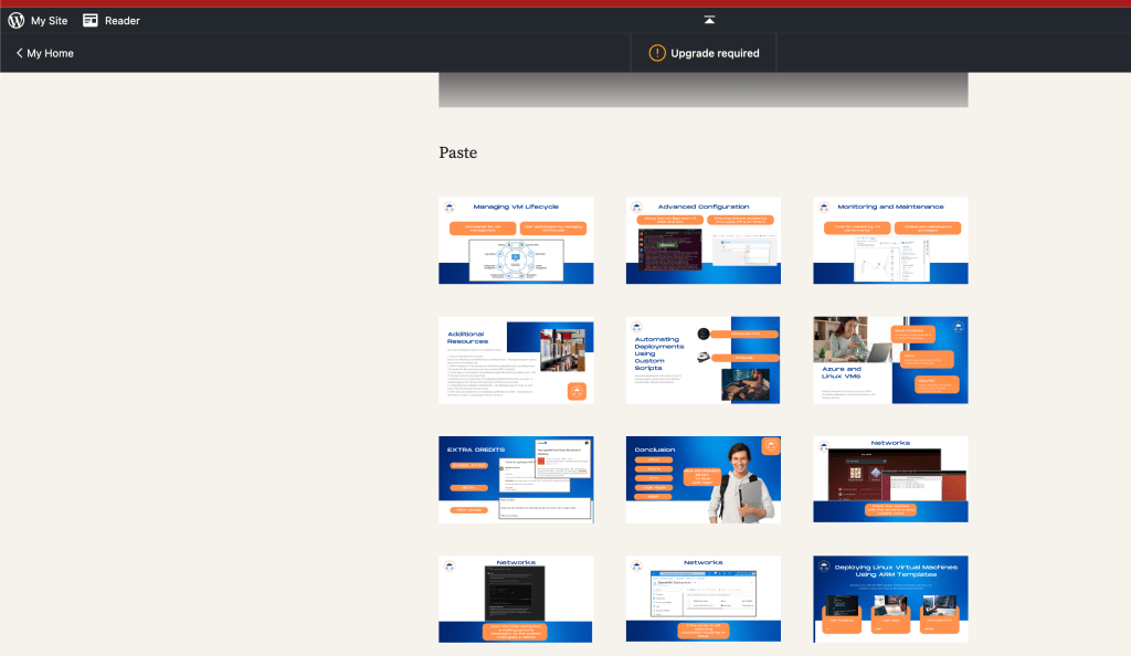 testing wordpress with 215