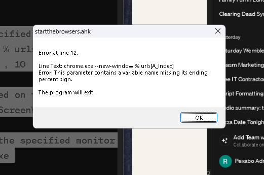 workstation opens up 10