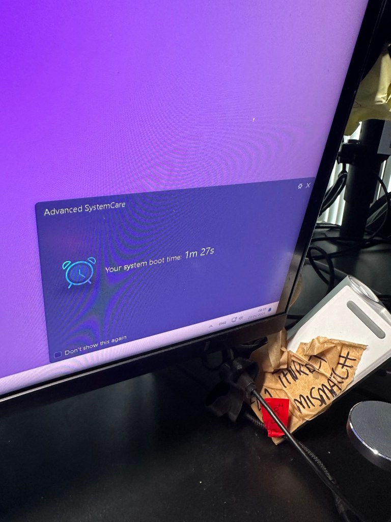 no virtual desktops 1