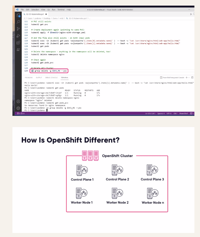 openshift host continue 16