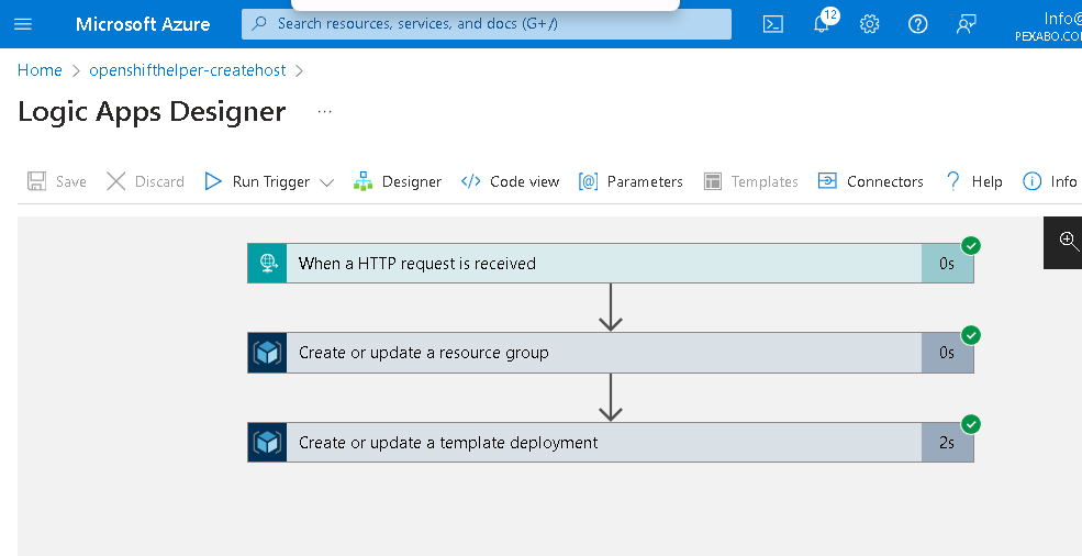 openshift host continue 55