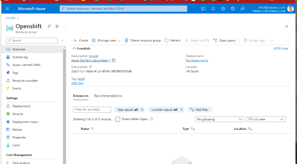 openshift host continue 6