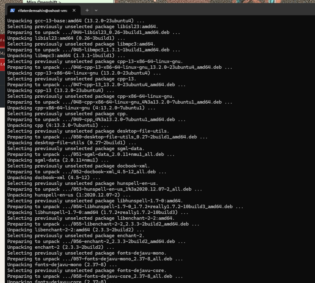 openshift host continue 71