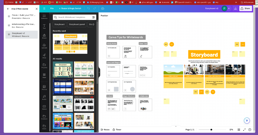 canva course format 10