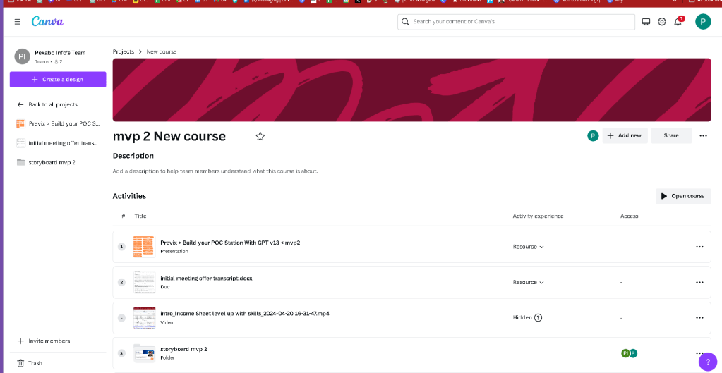 canva course format 4