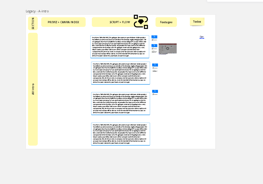 updated storyboard and 1