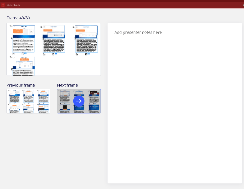 updated storyboard and 2