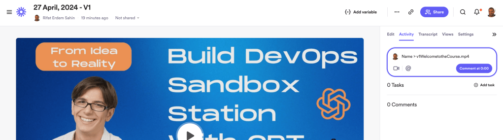 video editor delegation 16