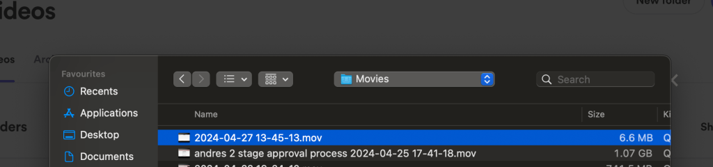 video editor delegation 61