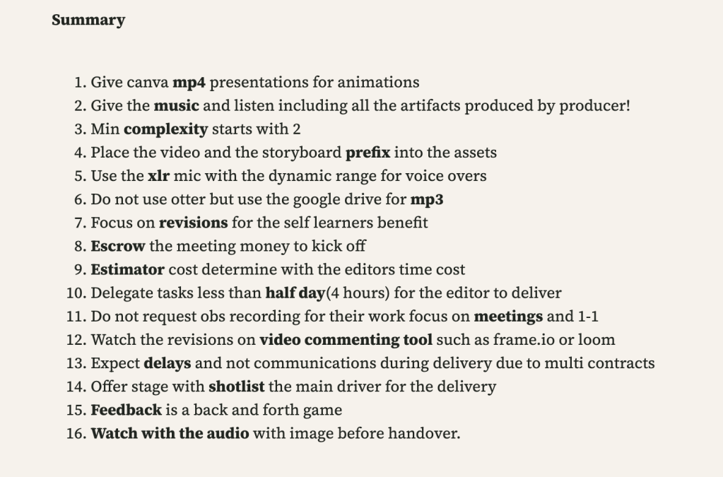 video editor delegation 83