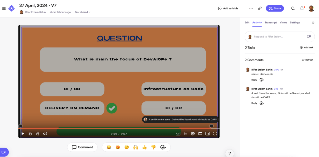 video editor delegation 98