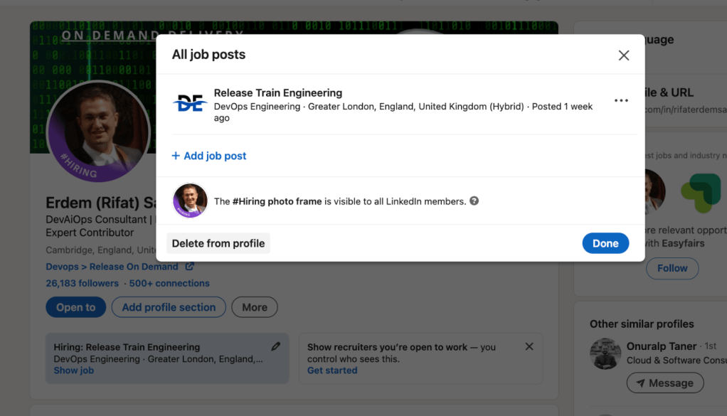linkedin back to 3